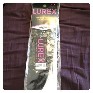 Lurex human hair